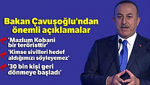 Dışişleri Bakanı Çavuşoğlu: 'Mazlum Kobani bir teröristtir terörist olmayan kişi kod adı mı kullanır?'