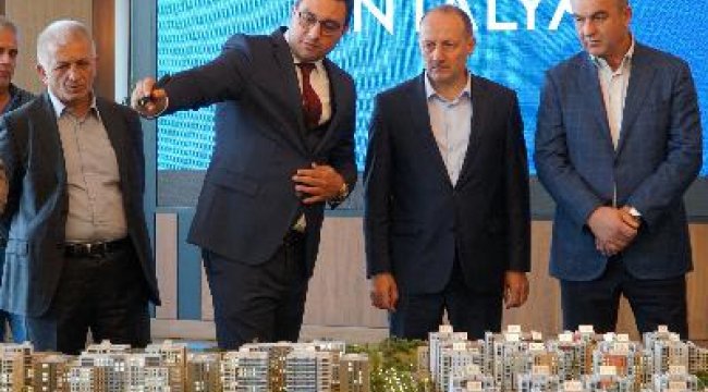 Uluslararası heyetten Sur Yapı Antalya Projesi’ne ziyaret