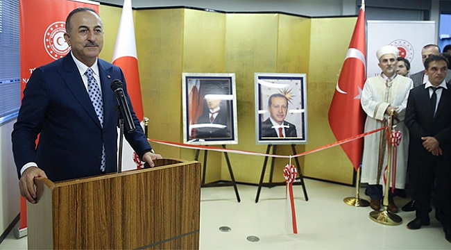 Bakan Çavuşoğlu, Nagoya Başkonsolosluğunun açılışını yaptı.