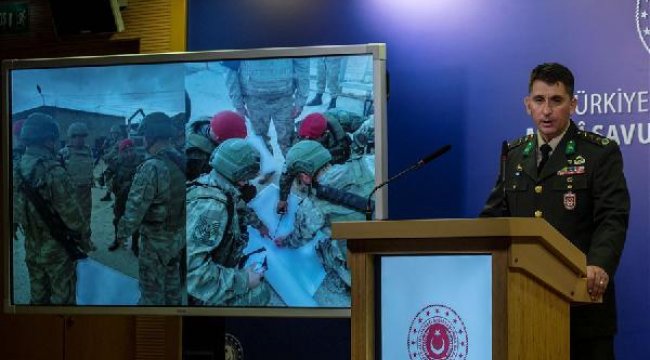 Barış Pınarı Harekatı bilgilendirme toplantısı: 'Tel Abyad'da 1 ton amonyum nitrat ele geçirildi'