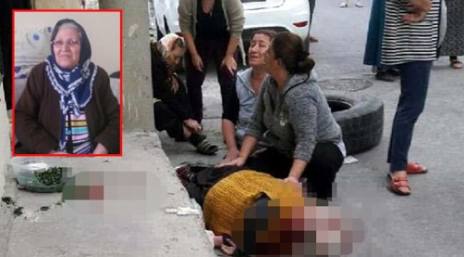 Çocukların oyun oynamak için yuvarladığı kamyon lastiği 2 kadına çarptı: 1 ölü, 1 yaralı