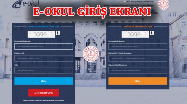 E-Okul giriş | MEB Veli Bilgilendirme Sistemi | VBS öğrenci bilgi sistemi