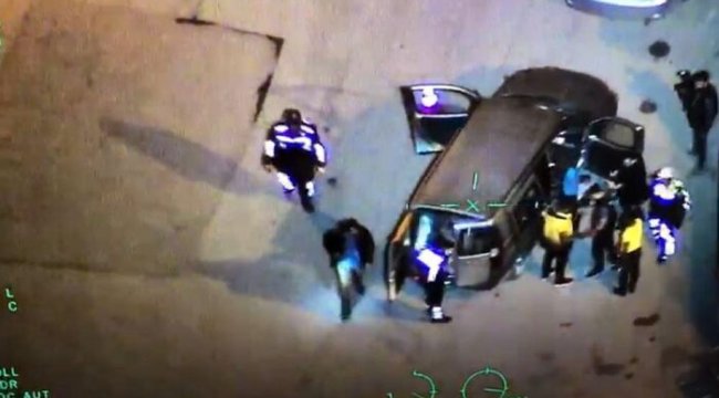Helikopter destekli asayiş uygulaması