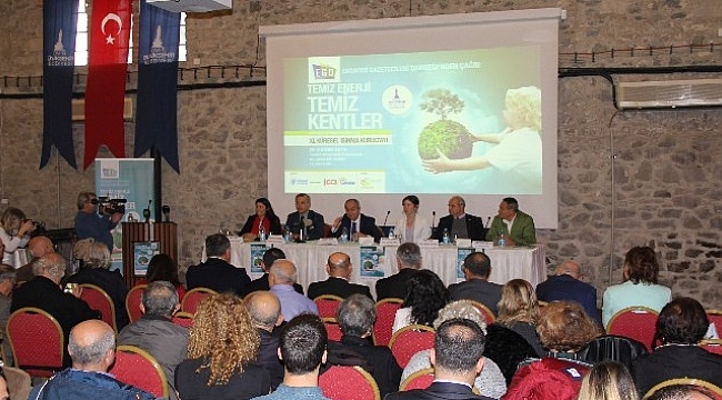 "İklim değişikliği ve doğal afetlerden en çok etkilenecek şehirlerden birisi İzmir".