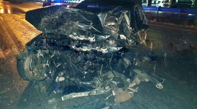 KKTC’de trafik kazası : 2 ölü