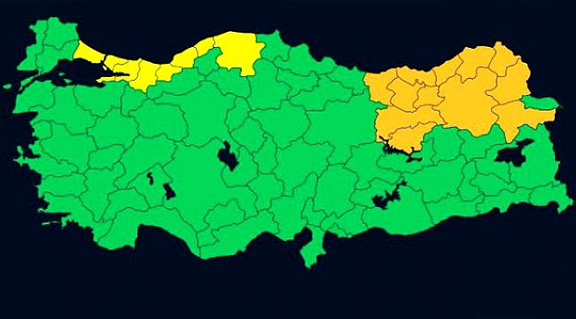 Meteoroloji, İstanbul dahil 7 kent için 'sarı alarm' verdi: Şiddetli yağış bekleniyor.