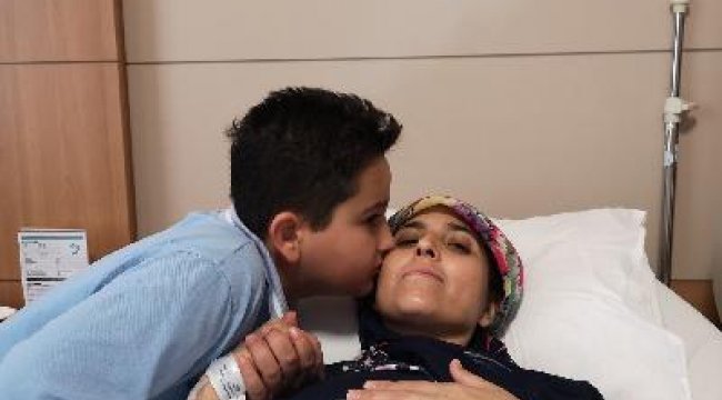 Oğlu için 7 saatlik ameliyatı göze aldı
