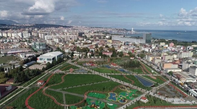 ’Samsun Millet Bahçesi’nde son rötuşlar