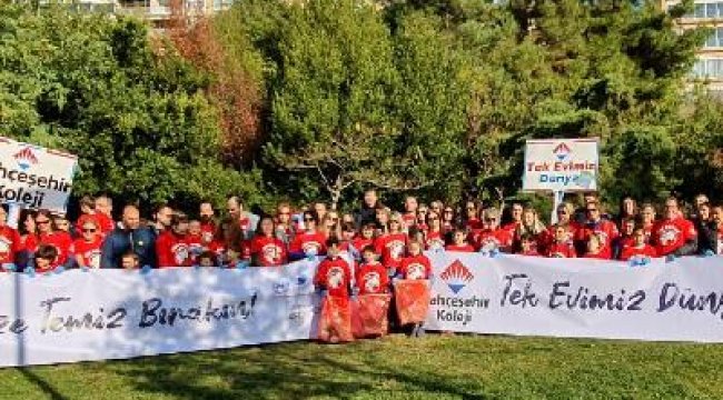 ‘Tek Evimiz Dünya’ dediler; 36 ton çöp toplandı
