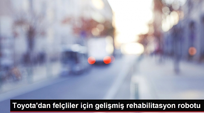 Toyota'dan felçliler için gelişmiş rehabilitasyon robotu.