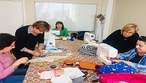 Urlalı kadınlara ekonomik hayatta destek.