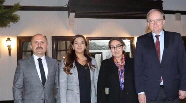 AB Türkiye Delegasyonu Başkanı Büyükelçi Christian Berger Amasya'da.