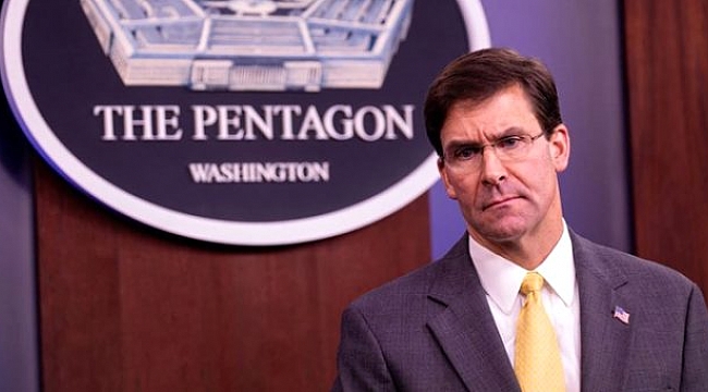ABD Savunma Bakanı Mark Esper: YPG'ye asla "Sizi Türkiye'den koruyacağız" diye söz vermedik.
