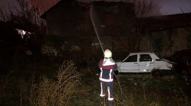 Ankara'da "3 bina kundaklandı" iddiası.