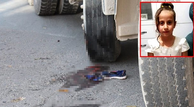 Ayakları kamyonun altında kalan Aylin'in sağ ayağı kesildi.