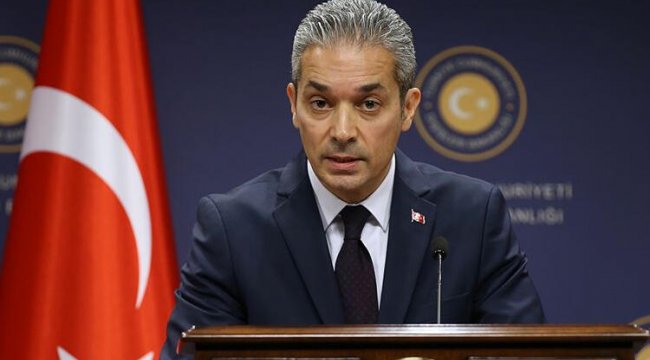 Dışişleri Sözcüsü Aksoy'dan İngiltere'nin YPG/PKK'ya yönelik kararına ilişkin açıklama
