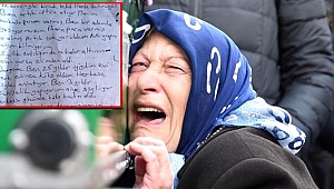 Eski kocası tarafından satırla öldürülen kadının çantasından çıkan mektup yürek burktu.