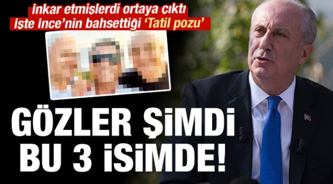 İşte Muharrem İnce'nin bahsettiği tatil pozu