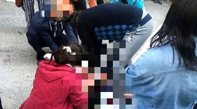 İzmir'de bir çocuk annesi genç kadın eşi tarafından bıçaklanarak öldürüldü.
