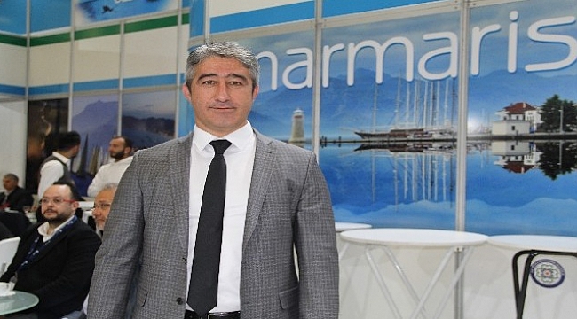 Marmaris Belediyesine turizm fuarında yoğun ilgi var.