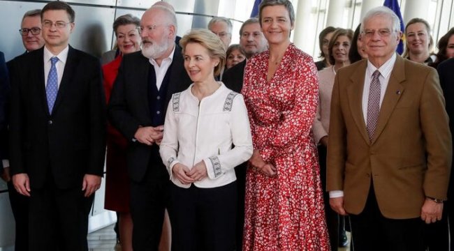 Yeni AB Komisyonu kabinesi ilk kez toplandı