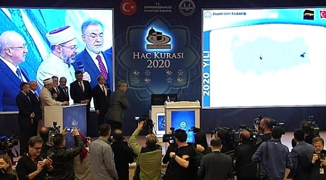 2020 Hac kura sonuçları e-Devlet üzerinden açıklandı.