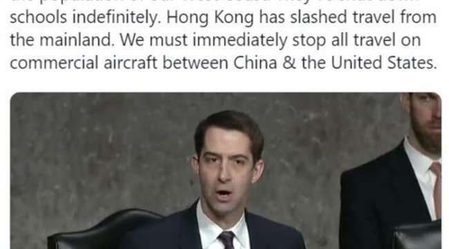 ABD’li senatörden koronavirüs çağrısı: Tüm uçak seferleri durdurulmalı