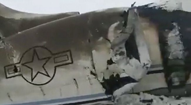 Afganistan’da Düşen Uçağın ABD’ye Ait Olduğu Doğrulandı