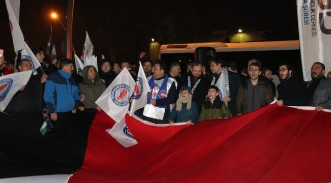 Ankara’da STK ve vatandaşlardan ABD Başkanı’na tepki