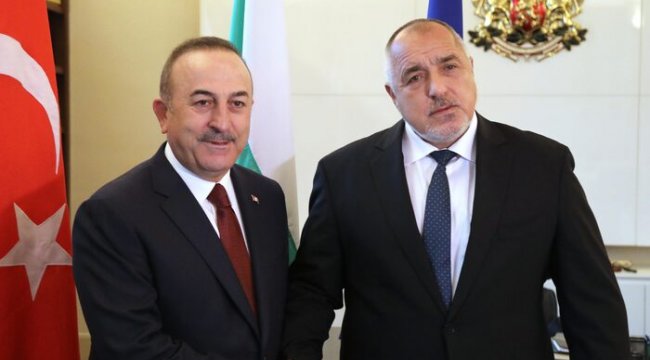 Çavuşoğlu, Bulgaristan Başbakanı Boyko Borisov ile görüştü