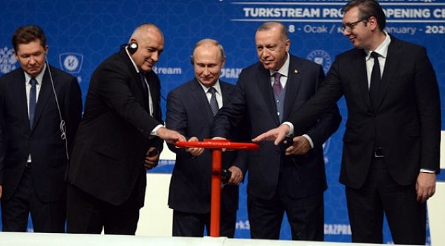 Cumhurbaşkanı Erdoğan'dan 'TürkAkım' projesine ilişkin paylaşım: Hedefimiz, ülkemizi küresel enerji merkezleri haline getirmek.