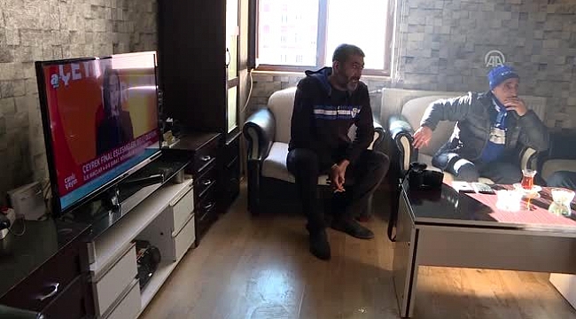 Erzurumspor'un kupadaki başarısı "Dadaşlar"ı sevindirdi.