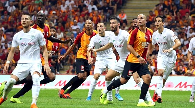 Galatasaray, Konyaspor deplasmanında.