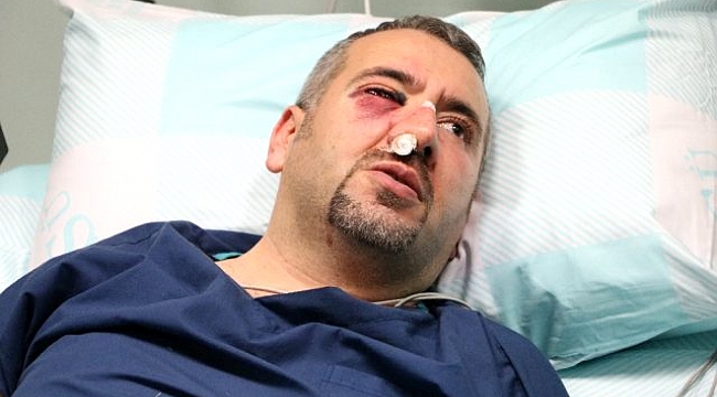 Hastanede darp olayını gerçekleştiren şahsın odadan çıkarken söyledikleri yok artık dedirtti: Oh dövdüm rahatladım.