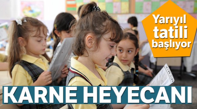 İstanbul’da 2 Milyon 819 Bin öğrencinin karne heyecanı