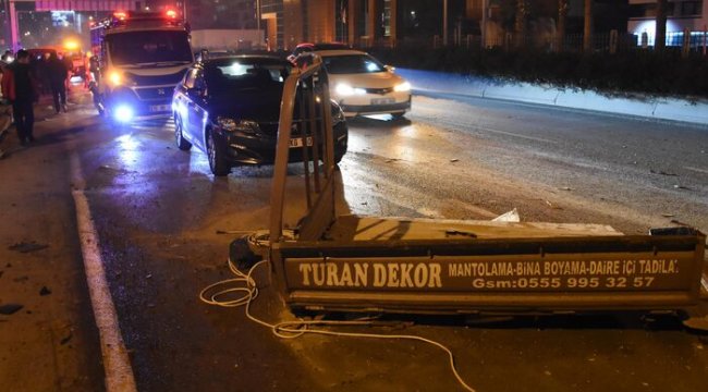 İzmir'de zincirleme kaza: 3 yaralı
