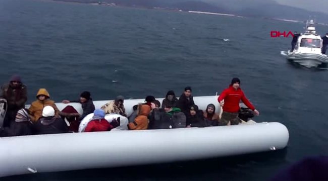 İzmir'deki 4 ayrı ilçede 253 göçmen yakalandı