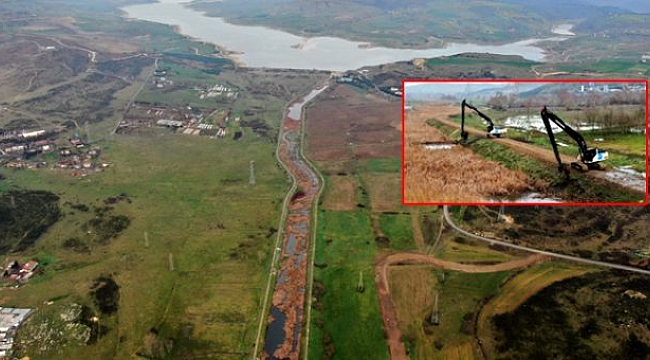 Kanal İstanbul güzergahı havadan görüntülendi.