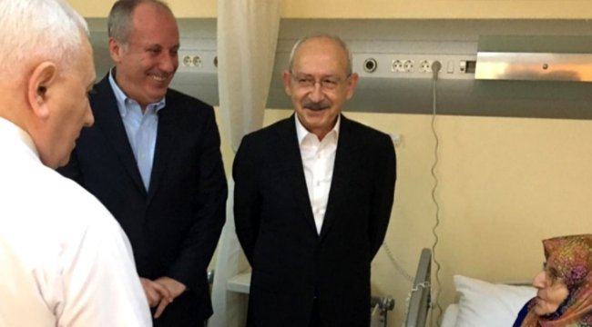 Kılıçdaroğlu ile Muharrem İnce, 'Saray'a giden CHP'li' krizinin ardından ilk kez yan yana geldi