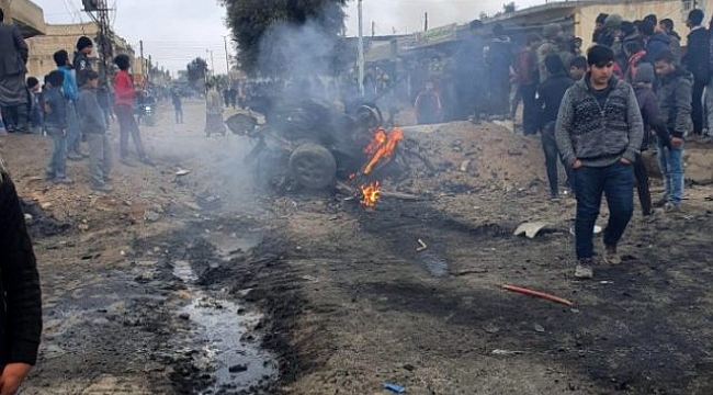 MSB: Tel Abyad'da teröristlerin bombalı araç saldırısı sonucu 2 sivil hayatını kaybetti, 4 sivil yaralandı.