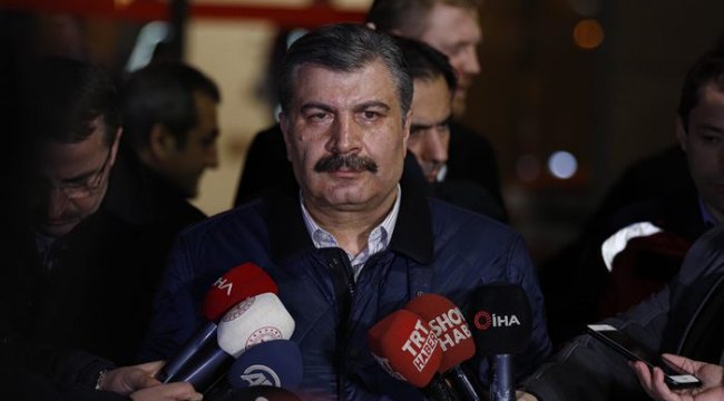 Sağlık Bakanı Koca'dan, 'coronavirüs' açıklaması