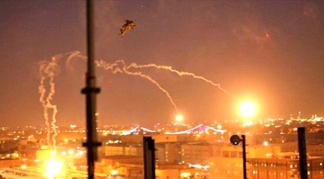 Son Dakika: ABD askerinin bulunduğu Balad Üssü yakınlarına roket atıldı.