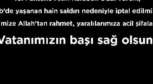 46. Pantene Altın Kelebek Ödül Töreni İdlib'teki saldırı sonrası iptal edildi
