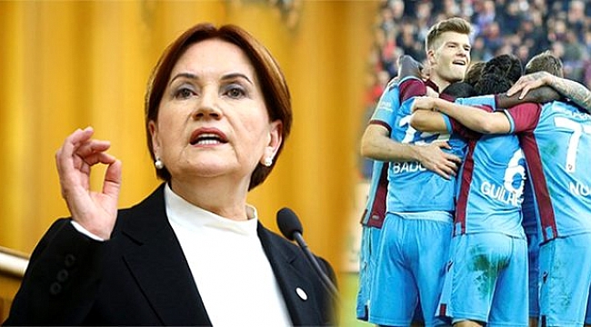Akşener, futbolda siyaset tartışmaları hakkında konuştu: Trabzonlular benim demek istediğimi çok iyi anladı.