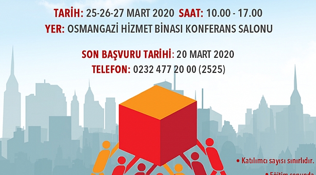 Bayraklı'da “Sosyal Kooperatifçilik” eğitimi.
