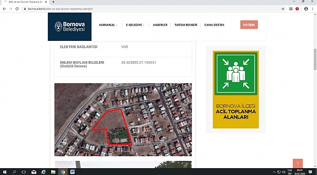 Bornova Belediyesi deprem konusunda  farkındalık yaratıyor.