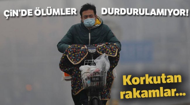 Çin'de ölü sayısı bin 523’e çıktı