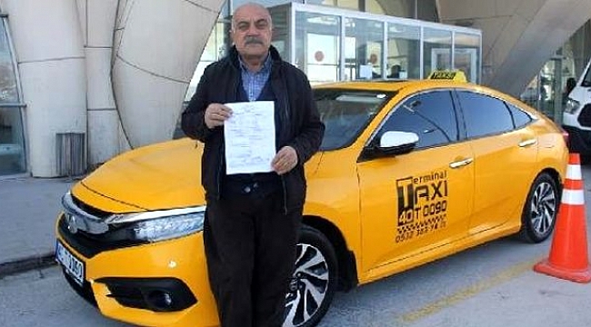 Kaçak göçmen taşıyan taksiciye 7 bin TL ceza.