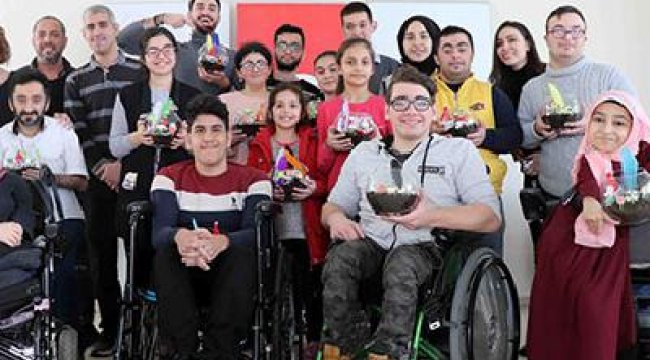 MasterChef Ekin engellilerle birlikte teraryum yaptı