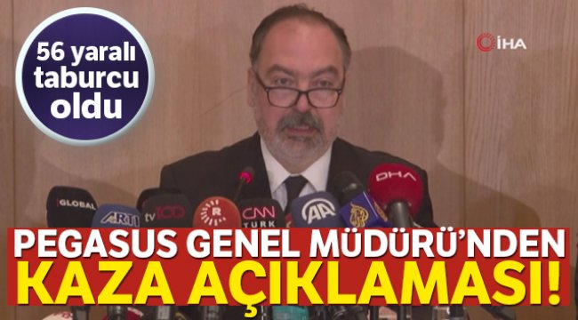 Pegasus Hava Yolları Genel Müdürü Mehmet Tevfik Nane: 'Maalesef 3 vefatımız oldu'